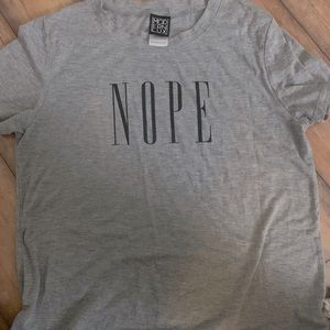 T - shirt graphic - NOPE
